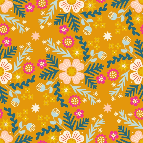 Baumwolle Patchwork - Rashida Coleman Hale - Ruby Star Society - Pivot - Wildflower Goldenrod - Canvas Leinen